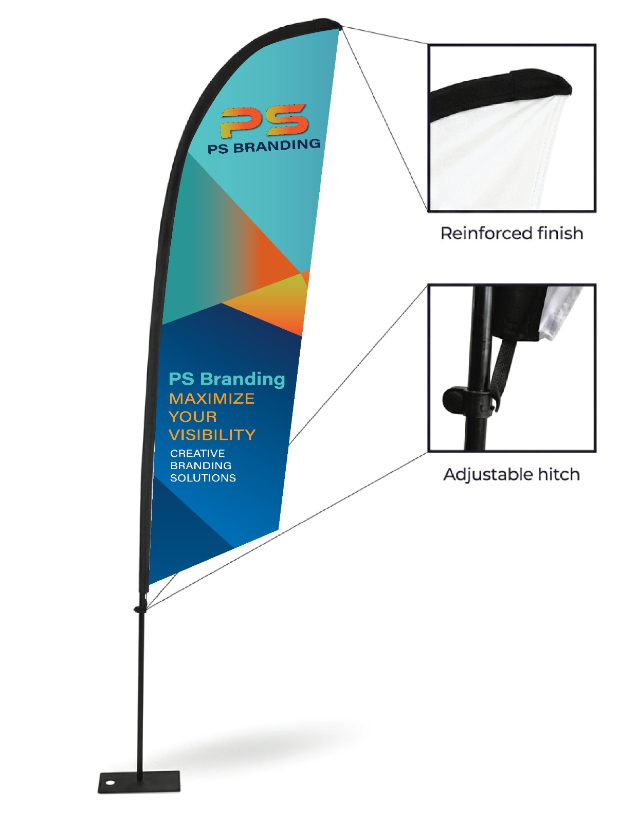 Fly Banner — Surf — custom printed by PS Branding