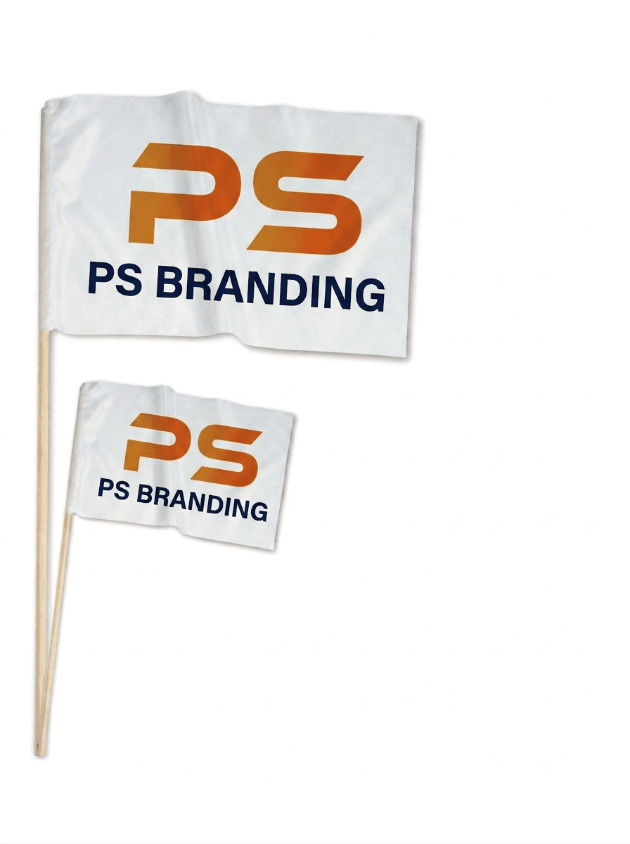 Demonstration Flags — custom printed by PS Branding